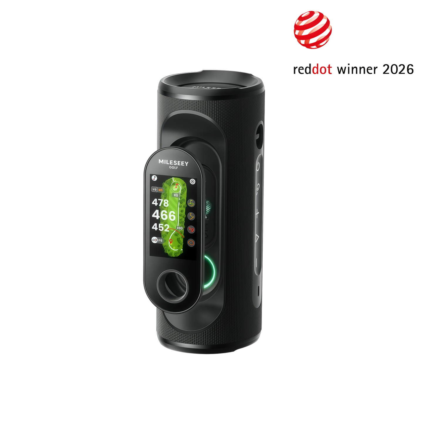 MILESEEY GeneSonic Pro Detachable Golf GPS Speaker